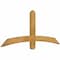 Ekena Millwork Bellingham Rough Sawn Timber Gable Bracket, Western Red Cedar, 60"W x 25"H x 2"D x 4"F, 10/12 Pitch GBW060X25X0204BEL00RWR - alternate 5